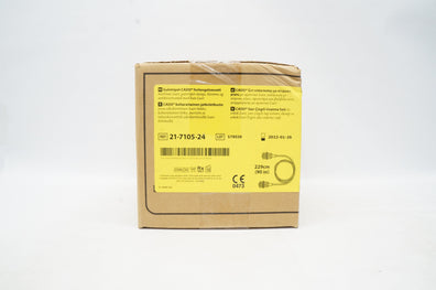 Cadd 21-7105-24 Yellow-Striped Extension Set - Case of 12